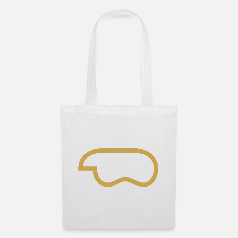 Controller Outline Gold - Tote Bag - white