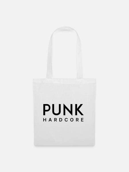 Hardcore-Punk - Stoffbeutel - Weiß