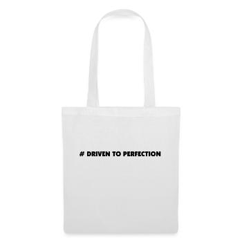 driven to perfection - Stoffbeutel - Weiß - Vorne