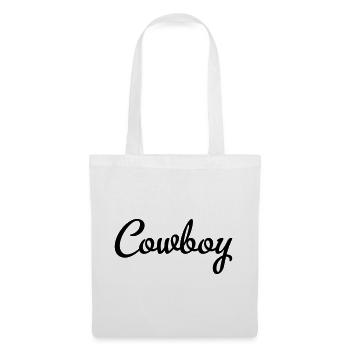cowboy - Tote Bag - white - Front