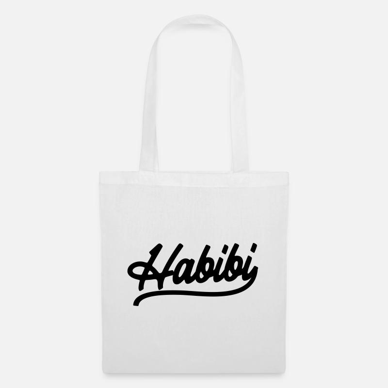 Habibi - Stoffbeutel - Weiß