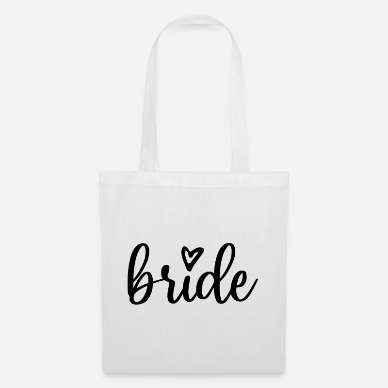 Bride - Tote Bag - white