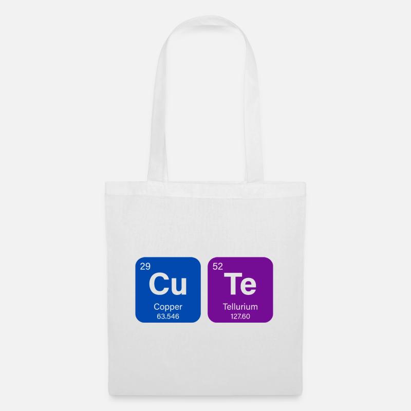 CU-TE - Tote Bag - white