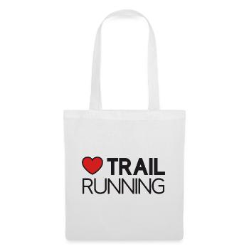I Love Trail Running - Tote Bag - white - Front