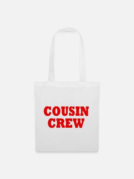 cousin crew - Stoffbeutel - Weiß