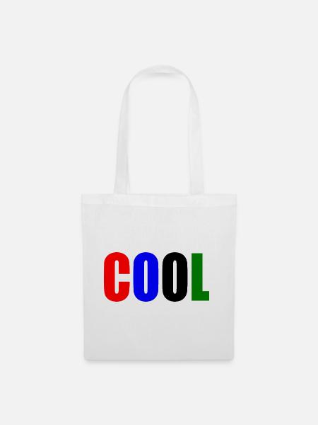 Cool - Stoffbeutel - Weiß