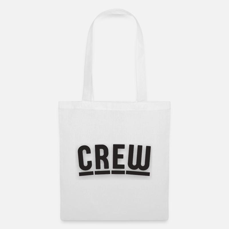 Crew-Design mit Berliner Charme - Stoffbeutel - Weiß