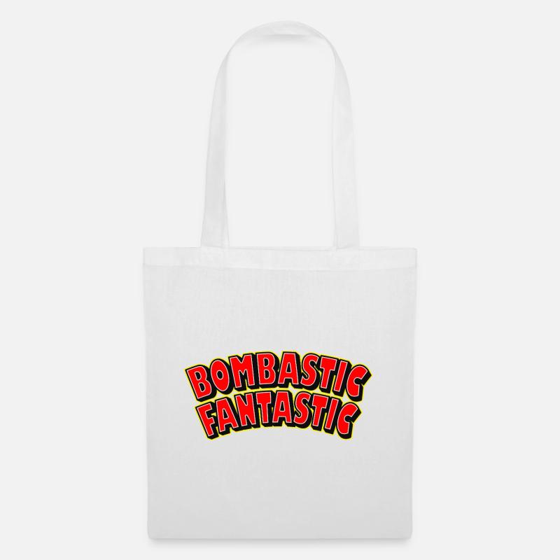 Bombastic Fantastico - Borsa di stoffa - bianco