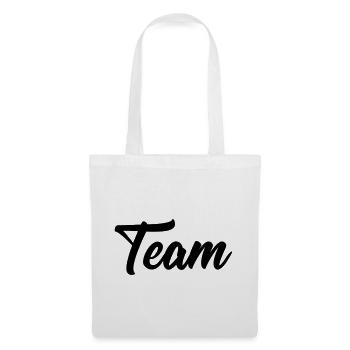 Équipe - Sac en tissu - blanc - Devant