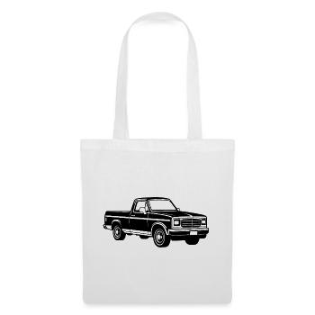 Pickup-Truck-Straßenwagen - Stoffbeutel - Weiß - Vorne