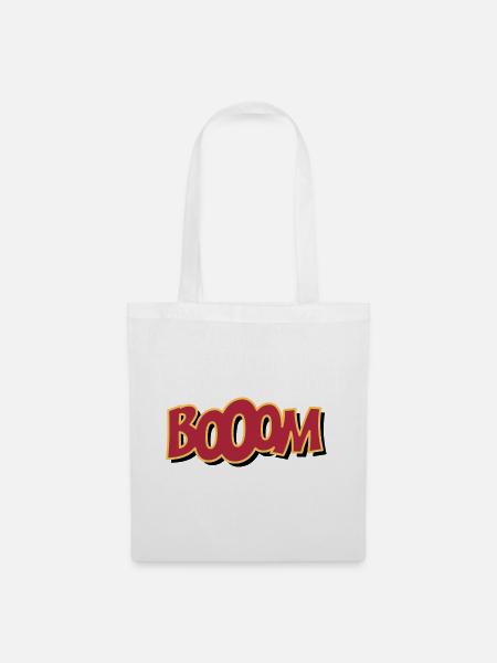 booom - Tote Bag - white