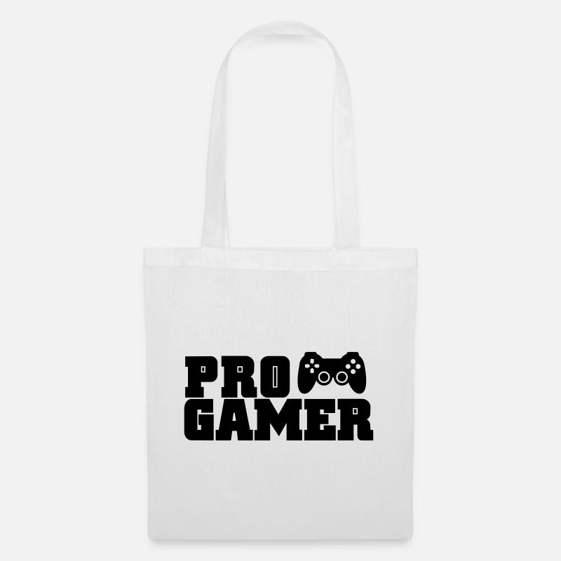 pro gamer - Sac en tissu - blanc