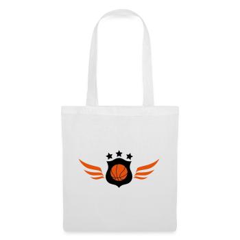 Basketball - Basket Ball - Game - Sport - Player - Sac en tissu - blanc - Devant
