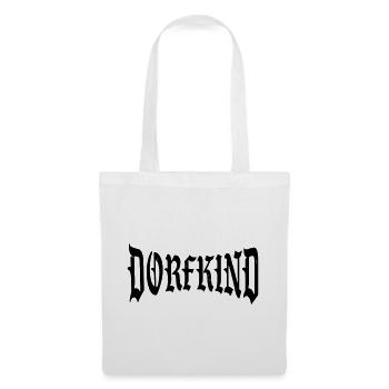dorf kind child village bambino dorfkind shirt - Stoffbeutel - Weiß - Vorne