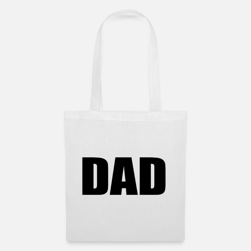 Dad - Stoffbeutel - Weiß