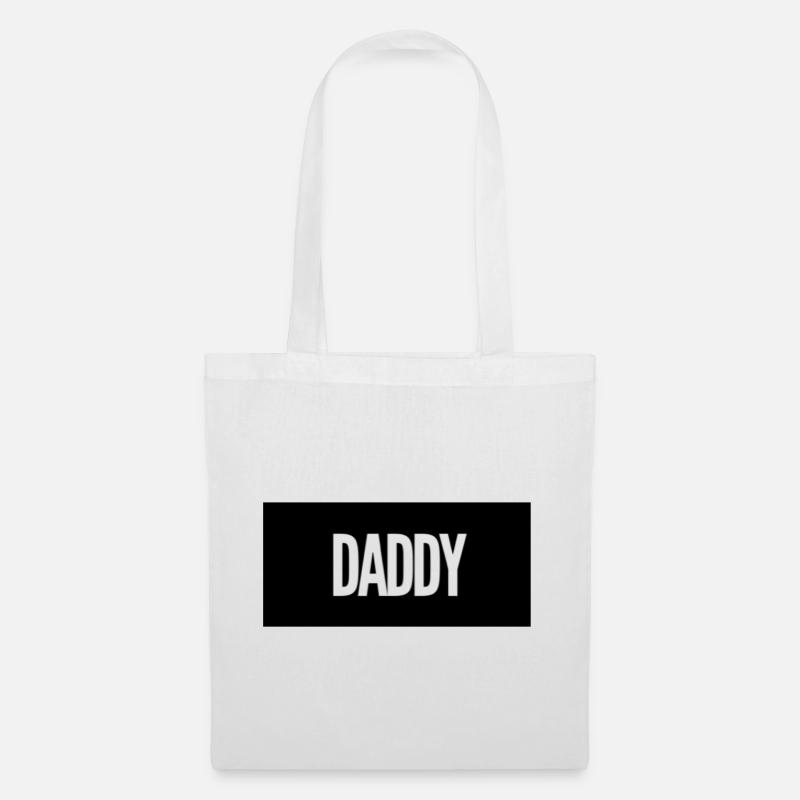 Daddy - Stoffbeutel - Weiß