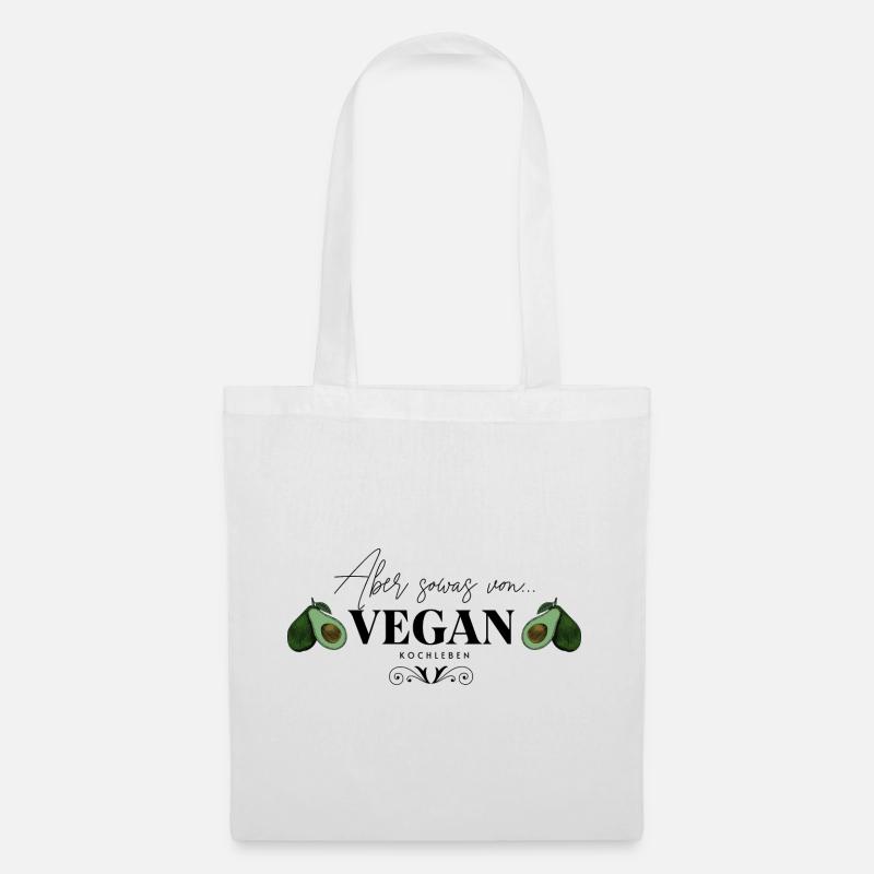 Vegan Design - Stoffbeutel - Weiß