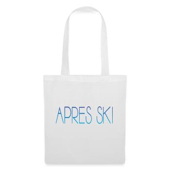 apres ski skiing skihase - Stoffbeutel - Weiß - Vorne