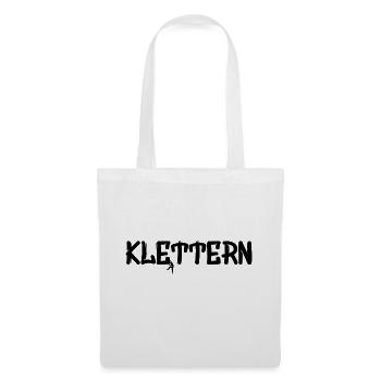 Klettern - Stoffbeutel - Weiß - Vorne