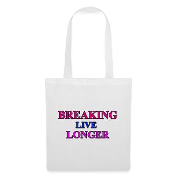 Breaking - danse - Sac en tissu - blanc - Devant