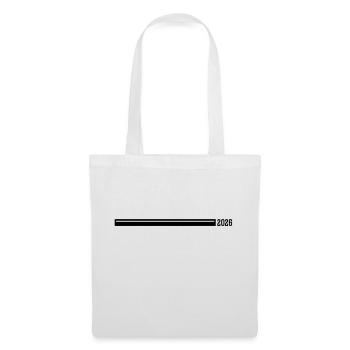 2026 year line - Tote Bag - white - Front