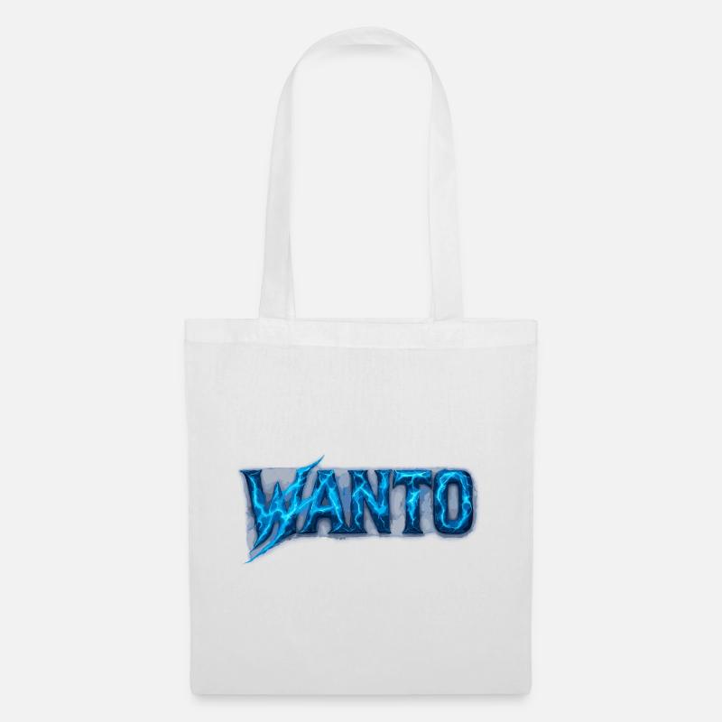 Wanto Blitz Design – Energetic Look - Tote Bag - white