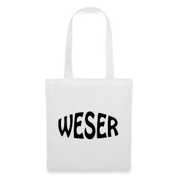 WESER - Stoffbeutel - Weiß - Vorne
