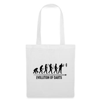 Darts Evolution Hoodie, Socken, Tasse, Top - Stoffbeutel - Weiß - Vorne