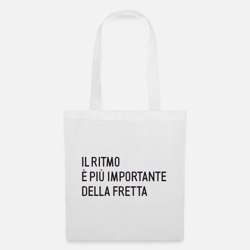 50_OLIO_Ritmo - Tote Bag - white