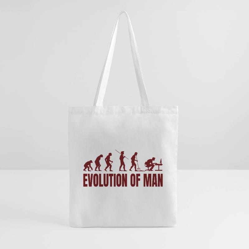 Computer PC Evolution Computer Scientist Programmer Tote Bag