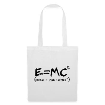 Coffee Energy Formula Geek Humor - Tote Bag - white - Front