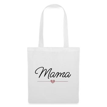 Mom Heart Gift Mother's Day Family - Tote Bag - white - Front