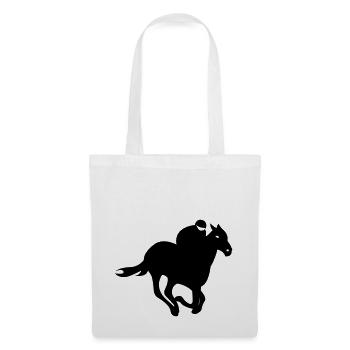 Jockey - Horse Racing - Tote Bag - white - Front