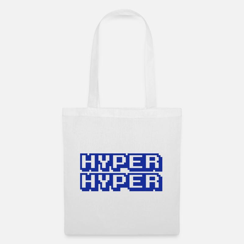 HYPER HYPER - Stoffbeutel - Weiß