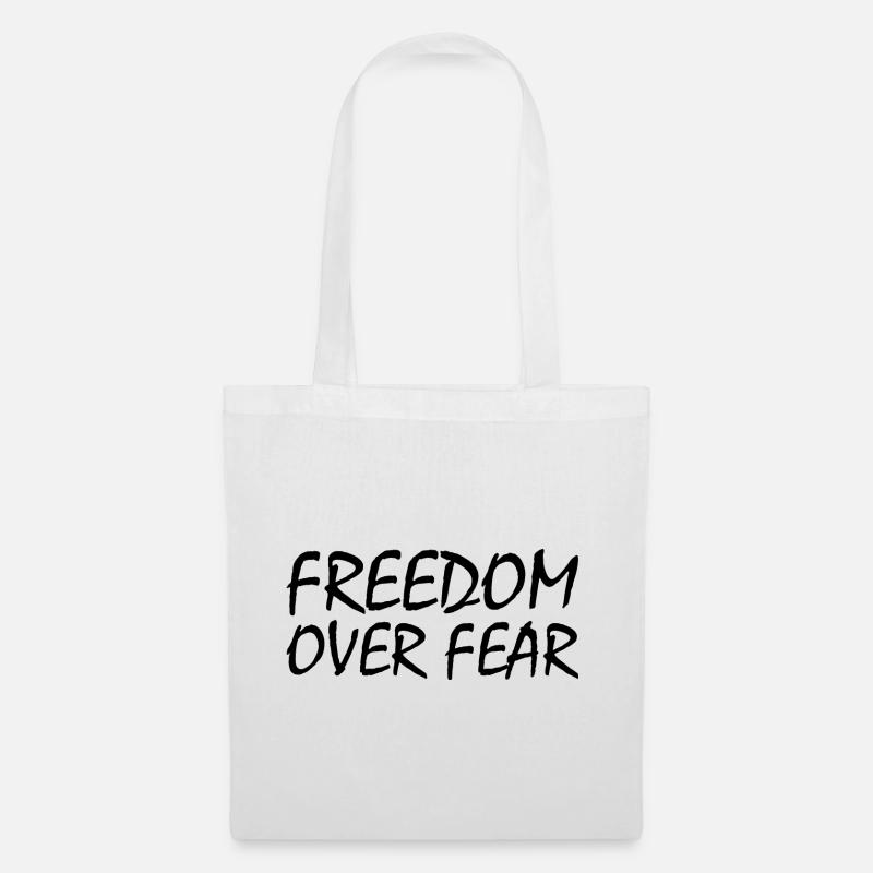 Freedom - Tote Bag - white