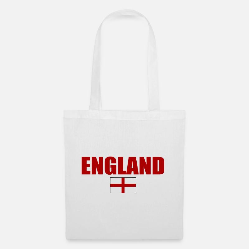 England - Stoffbeutel - Weiß