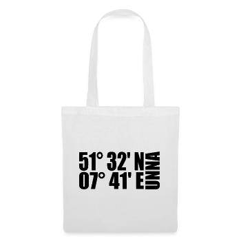 Coordonnées Unna - Sac en tissu - blanc - Devant