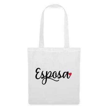 Esposa Cute Wife To Be Bride Couple Wedding Gift - Tote Bag - white - Front