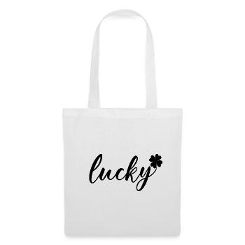 Cadeau de la Saint-Patrick Trèfle Hommes, Femmes, Enfants - Sac en tissu - blanc - Devant