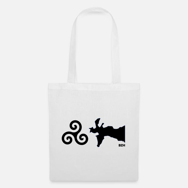 Tri-Crozon - Tote Bag - white