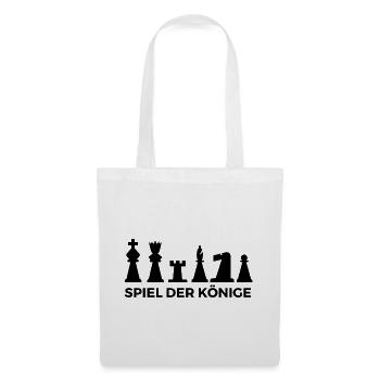 Spiel der Könige - Stoffbeutel - Weiß - Vorne