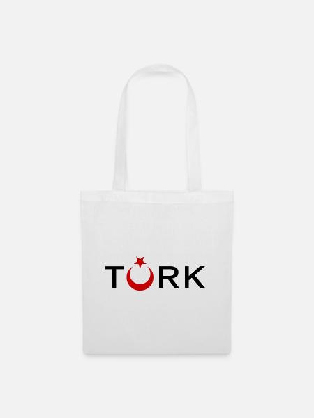 TÜRK - Stoffbeutel - Weiß