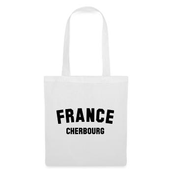 CHERBOURG France Frankreich - Sac en tissu - blanc - Devant