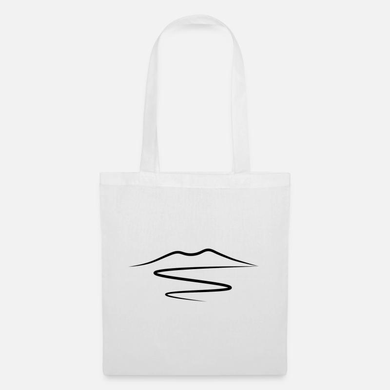 Vésuve - Sac en tissu - blanc