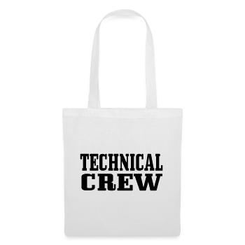 Technische Crew 1 - Stoffbeutel - Weiß - Vorne