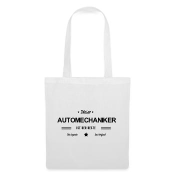 Bester Automechaniker - Stoffbeutel - Weiß - Vorne