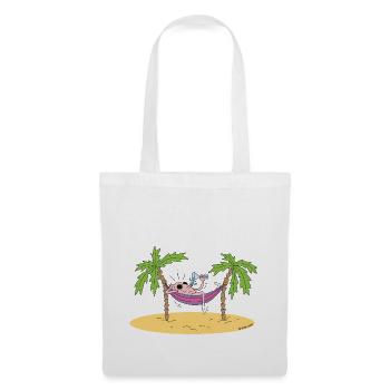 Cerveau des Fêtes - Sac en tissu - blanc - Devant