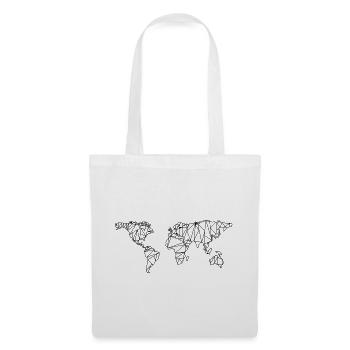 World map - Tote Bag - white - Front