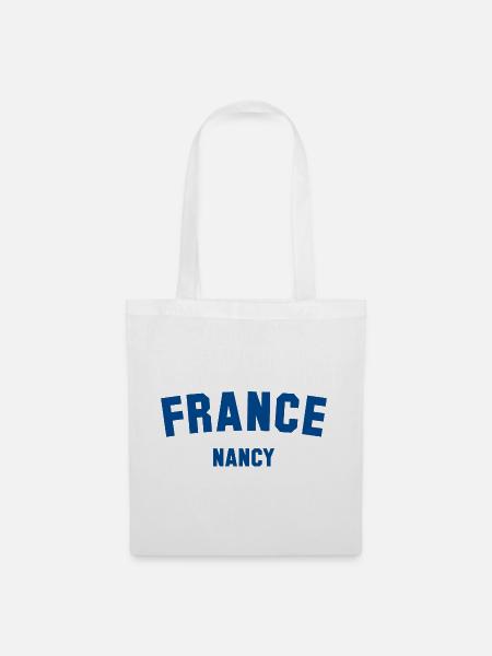 NANCY France - Stoffbeutel - Weiß