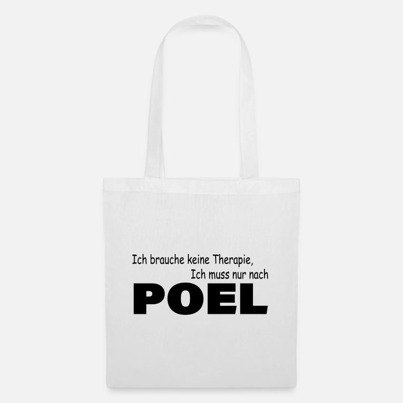 Therapie POEL - Stoffbeutel - Weiß